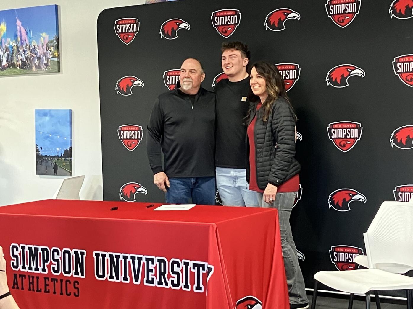 Shasta High senior signs to Simpson University to continue football career  | News | actionnewsnow.com