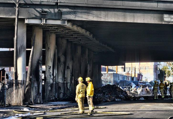 I-10 reopens in Los Angeles after massive fire as police seek ...