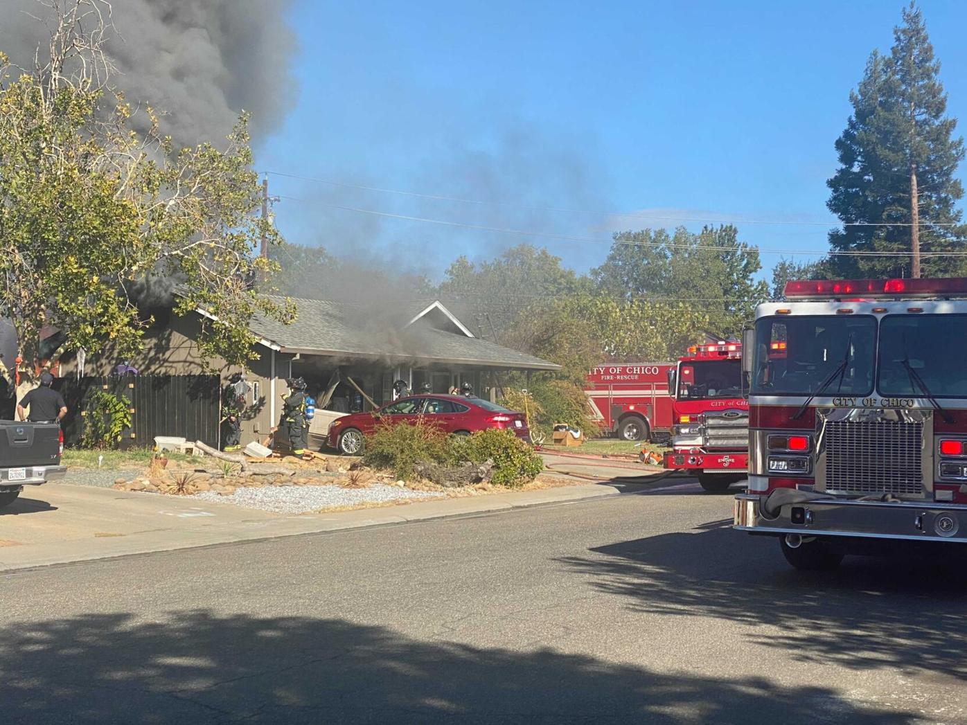 Firefighters put out Chico structure fire