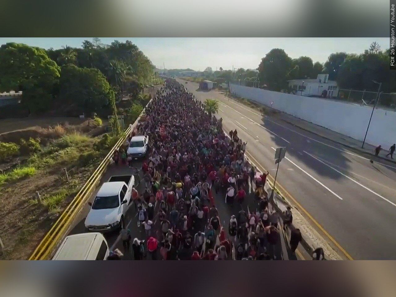 Caravana de migrantes de M xico hacia EE.UU. de d nde provienen