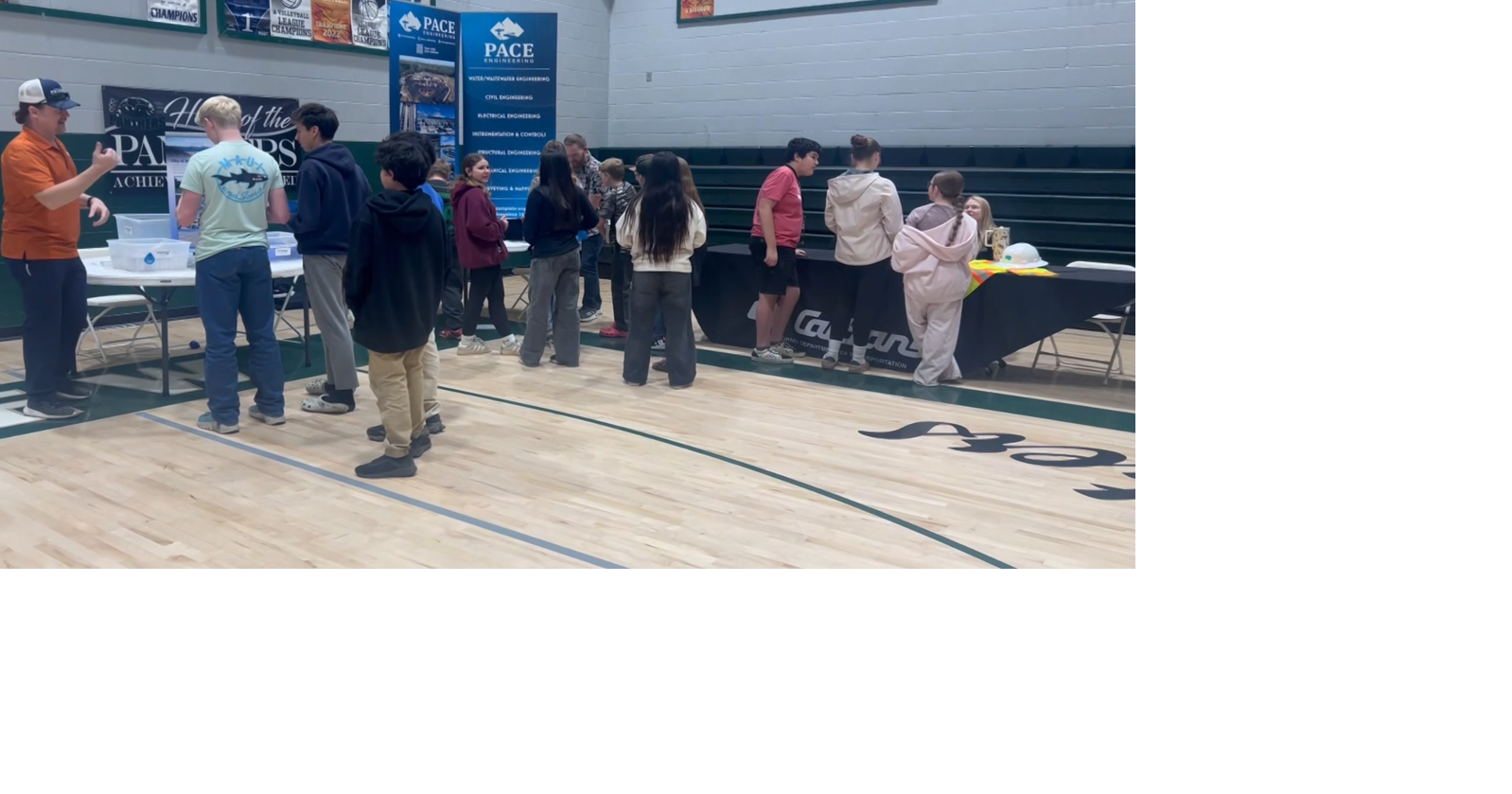 Action News Now makes appearance at Mountain View Middle School college/career fair