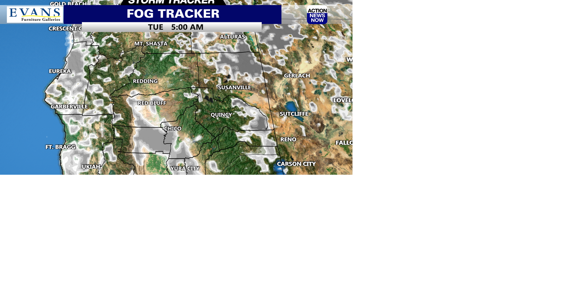 Storm Tracker Forecast: Dense fog around tonight, more showers ahead ...