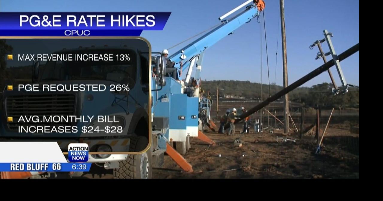 New information on what the future PG&E rate increase will cost you