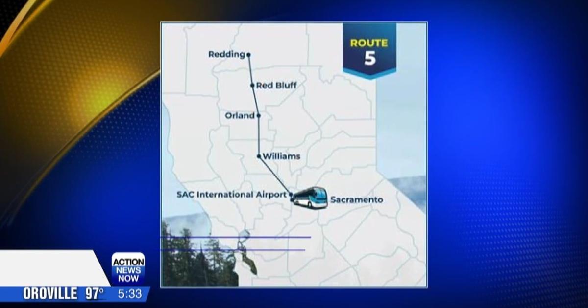 Snow Rumer Redding's Gold Runner Route 5 offers 2 daily trips to Sacramento ...