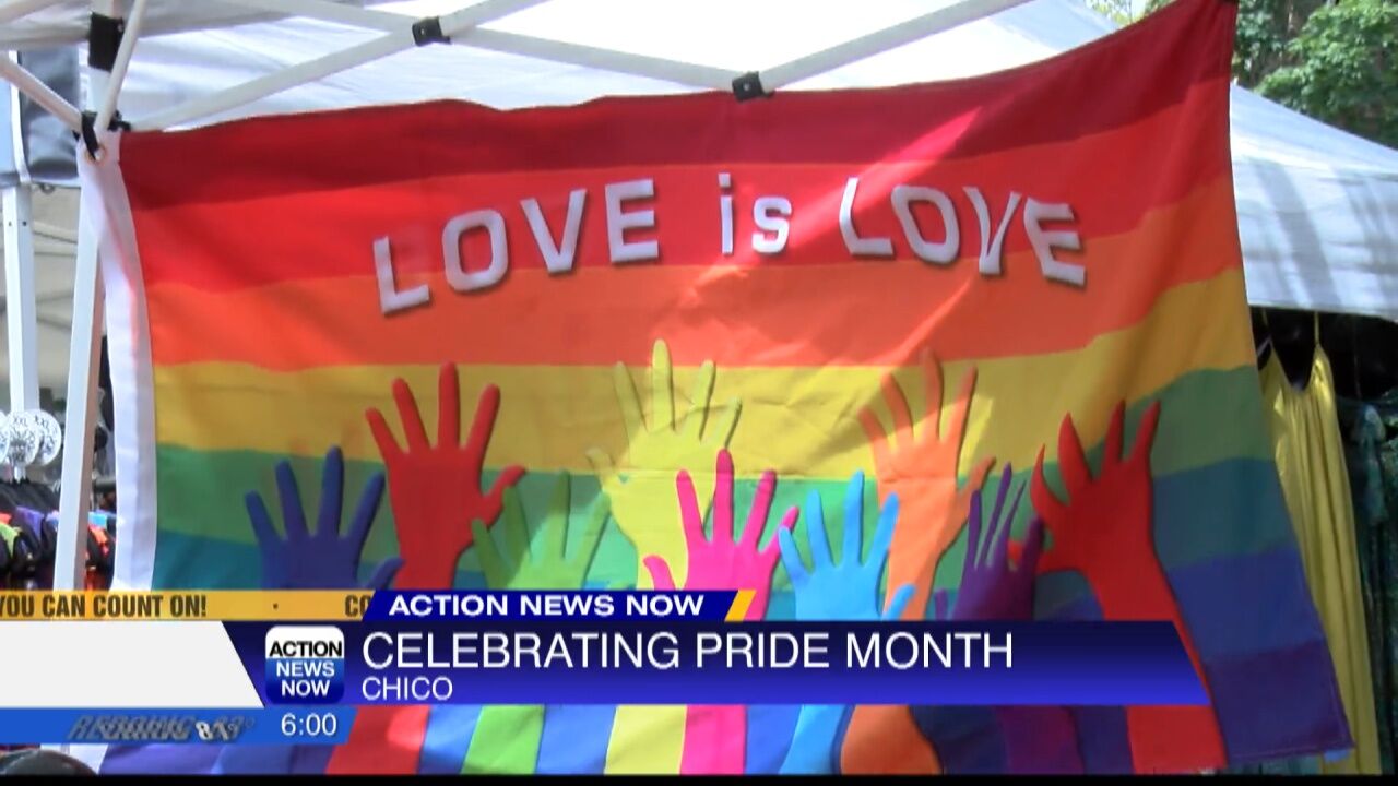 Gay pride is back at the Downtown Chico Plaza