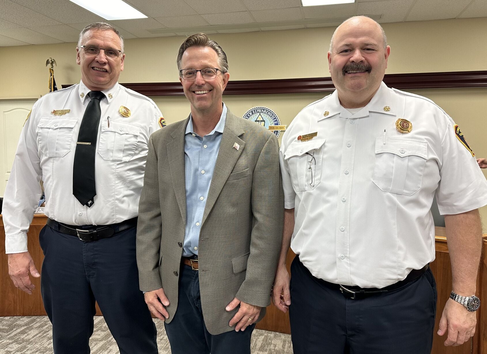 Former Wood River chief promoted in Edwardsville | Local News ...
