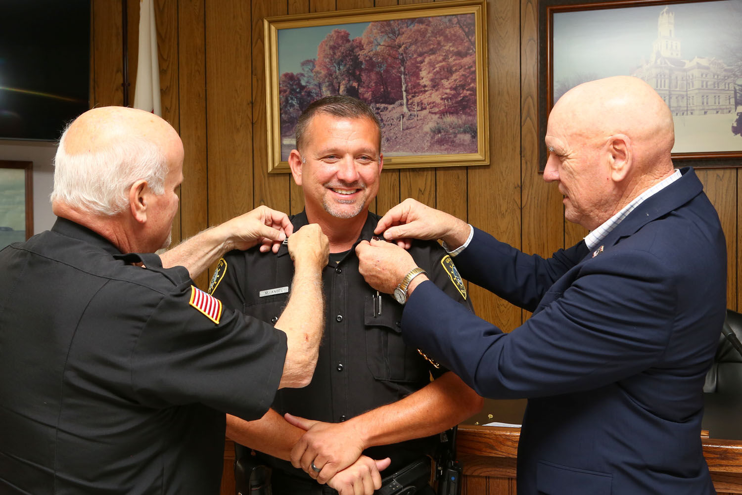 Mike Angel promoted to Sergeant in Grafton | Local News | advantagenews.com