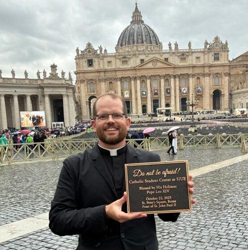 Father Robi Sim Local priest meets Pope in Rome | Local News | advantagenews.com