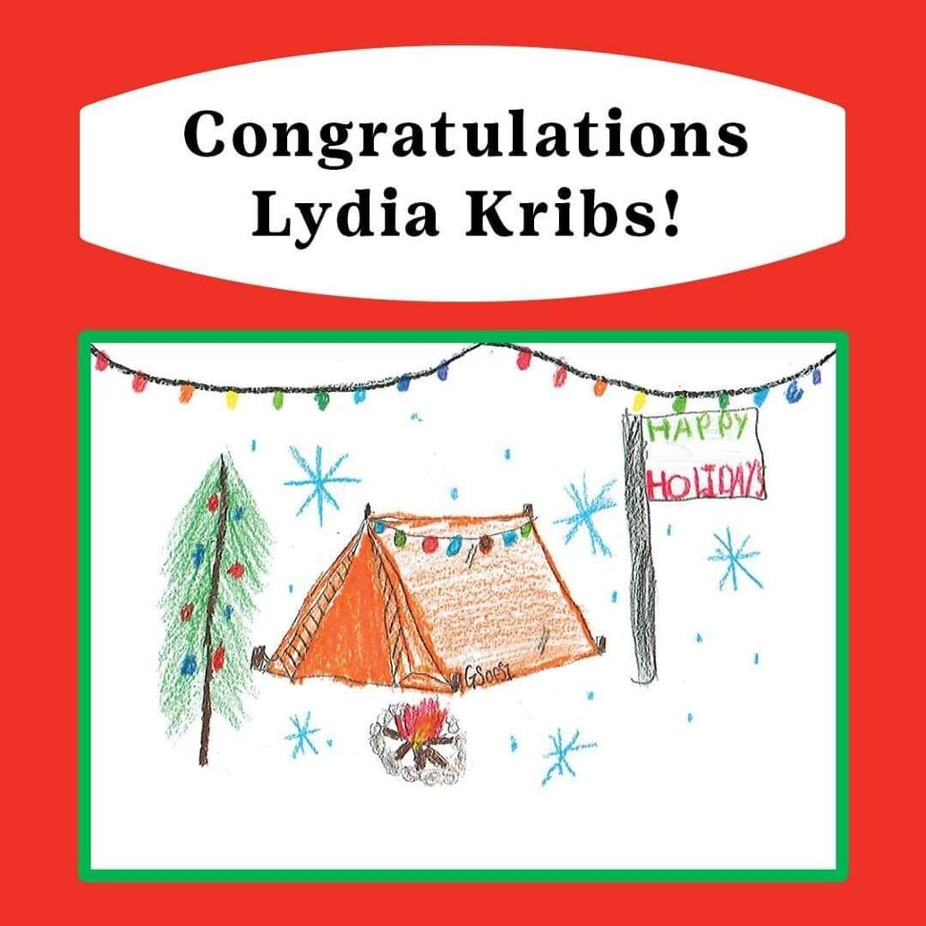 Local girl designs holiday card for Girl Scouts | Local News ...