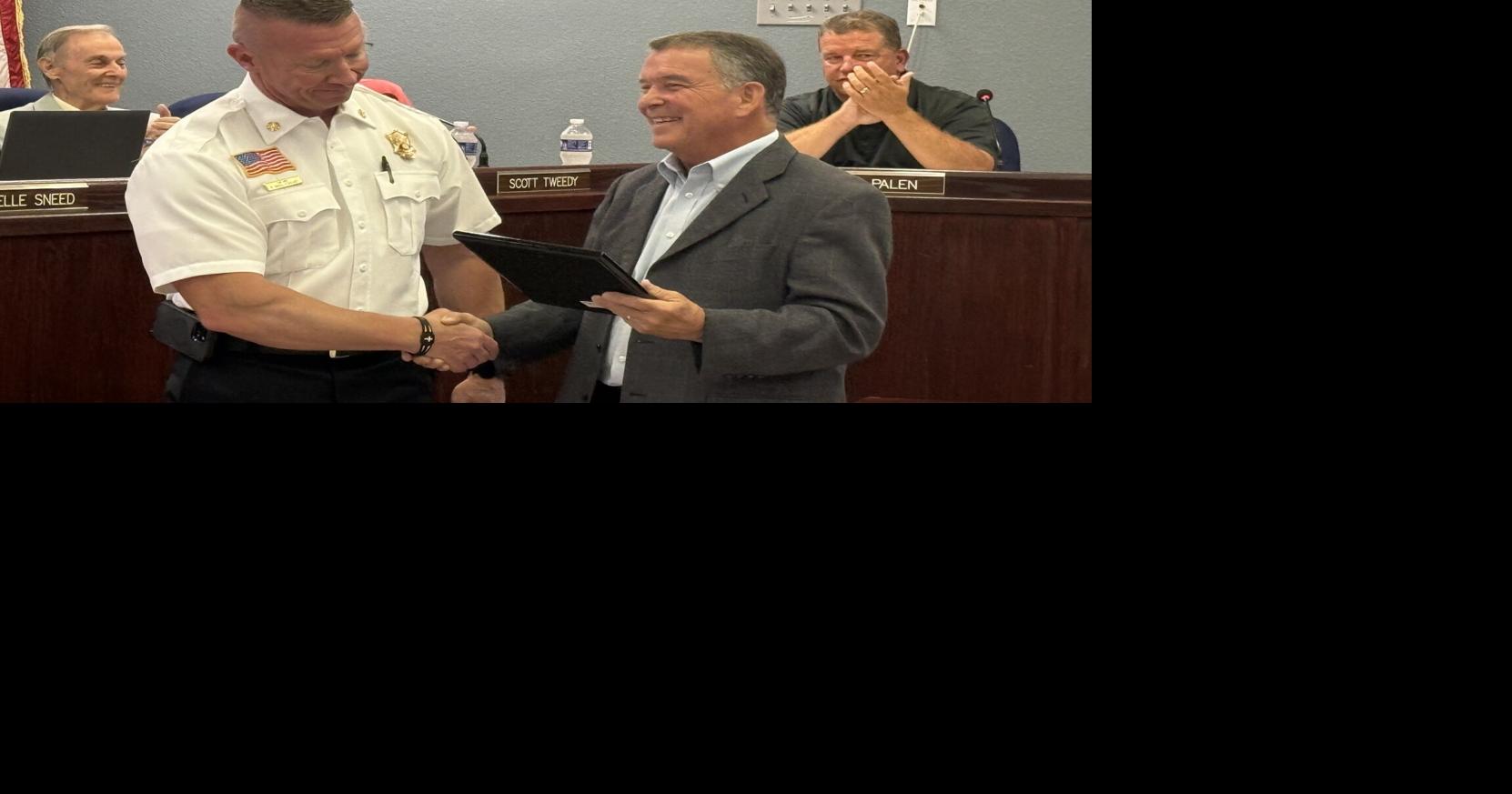 Wood River Fire Chief retires