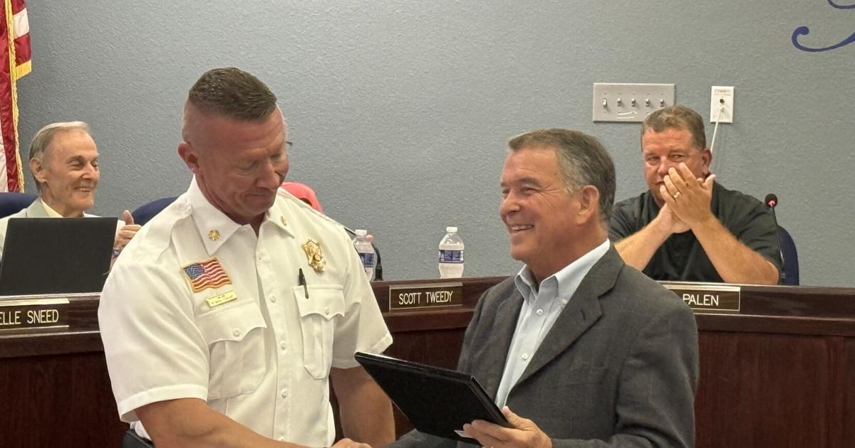 Wood River Fire Chief retires