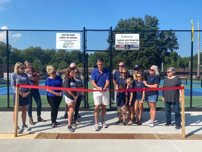 Kutter Park “Court of Heroes” pickleball courts dedicated Local News