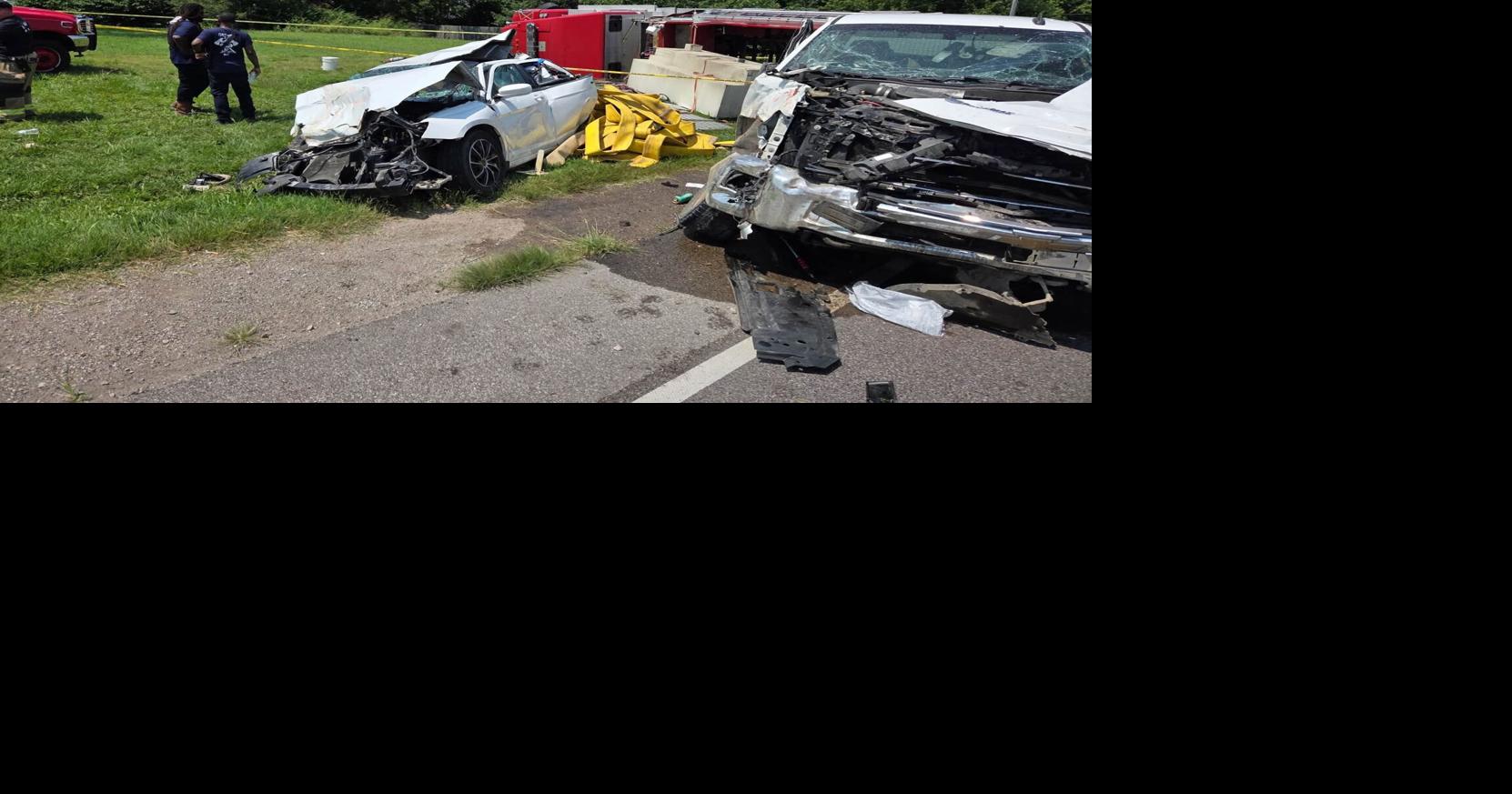 Fire truck crashes in St. Clair County
