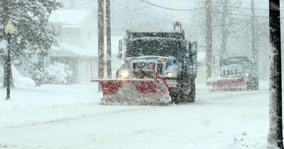 Madison County crews clearing roads of snow