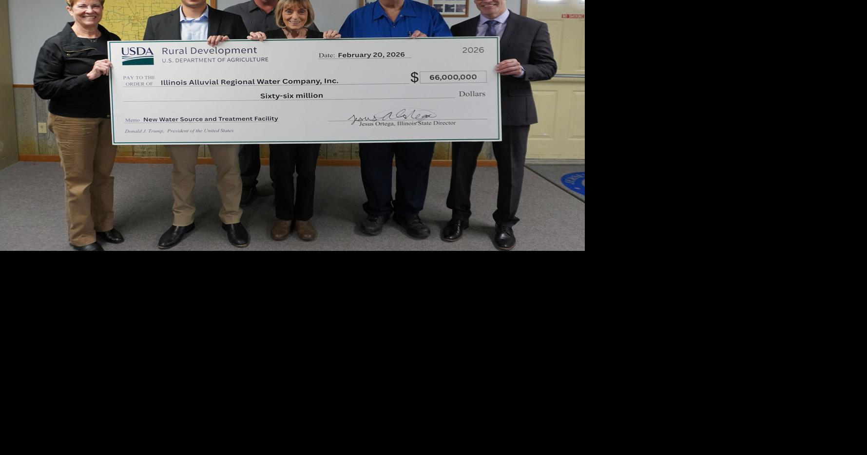 Alluvial water company secures USDA funding