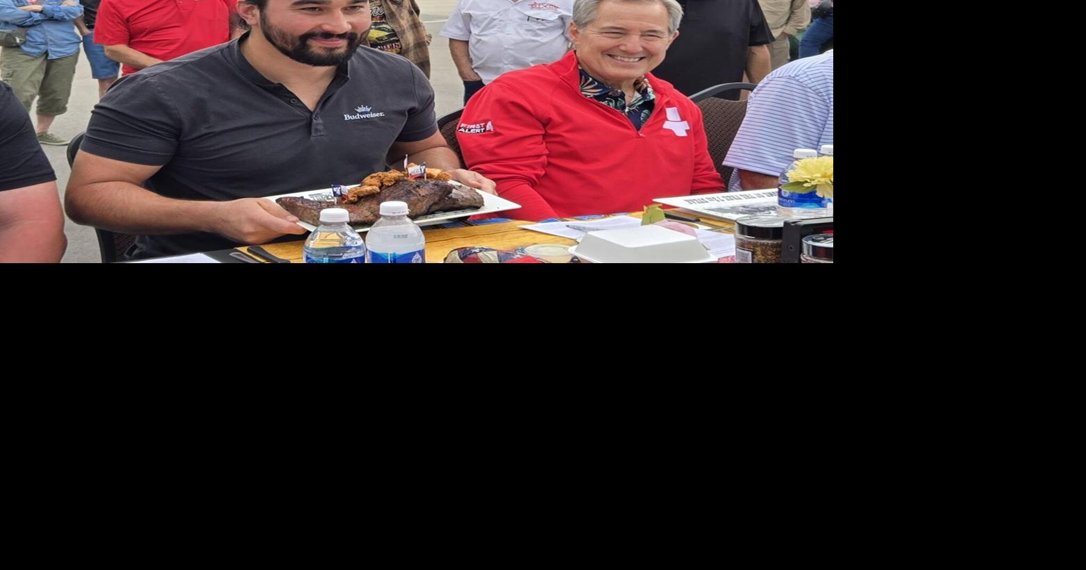 Oiler alum tackles Great Steak Challenge