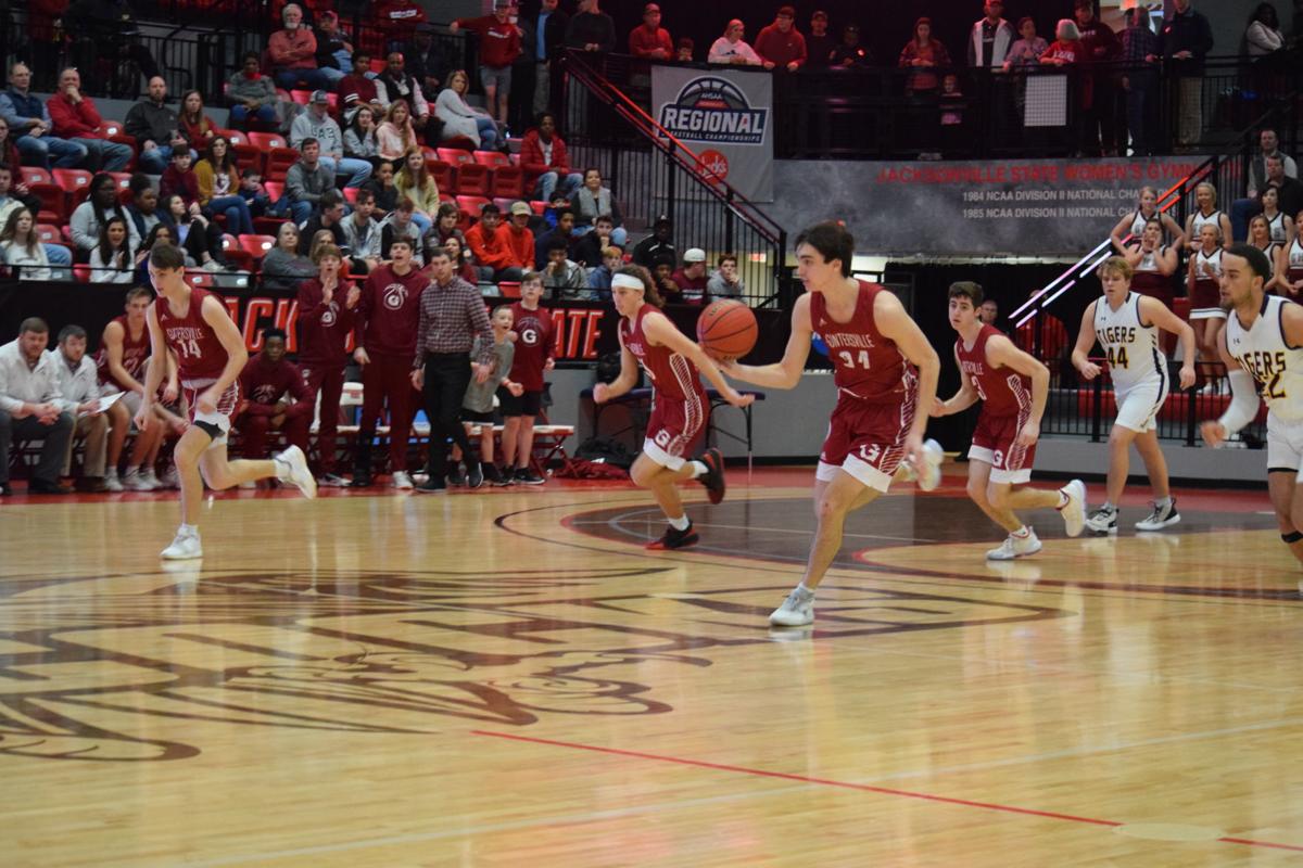 Guntersville Vs Springville Regional Basketball Tournament