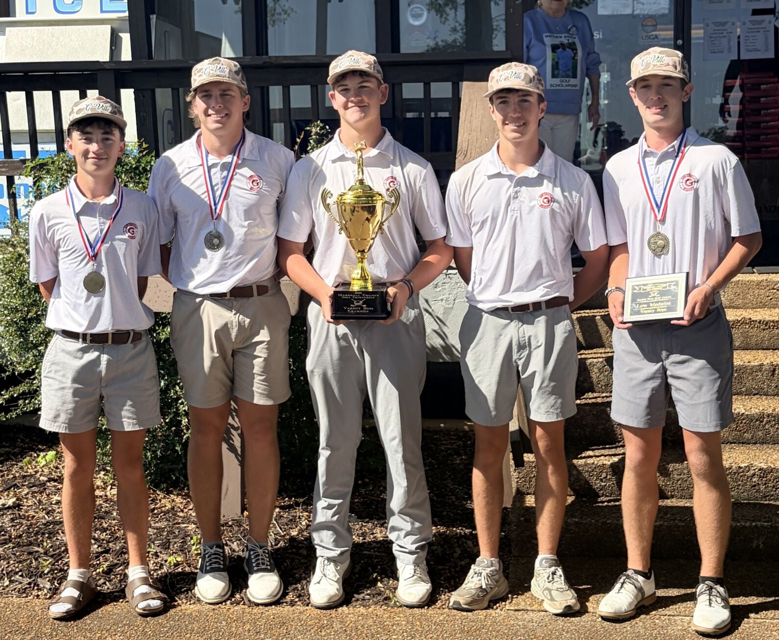 Golf - GHS boys are the county champs
