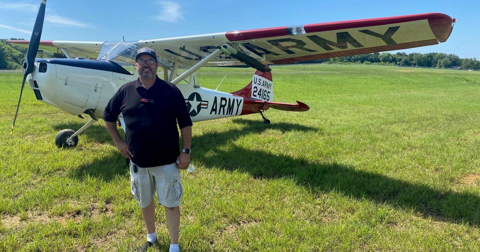 Cool plane visits G'ville Airport | News | advertisergleam.com - Vimarsana News
