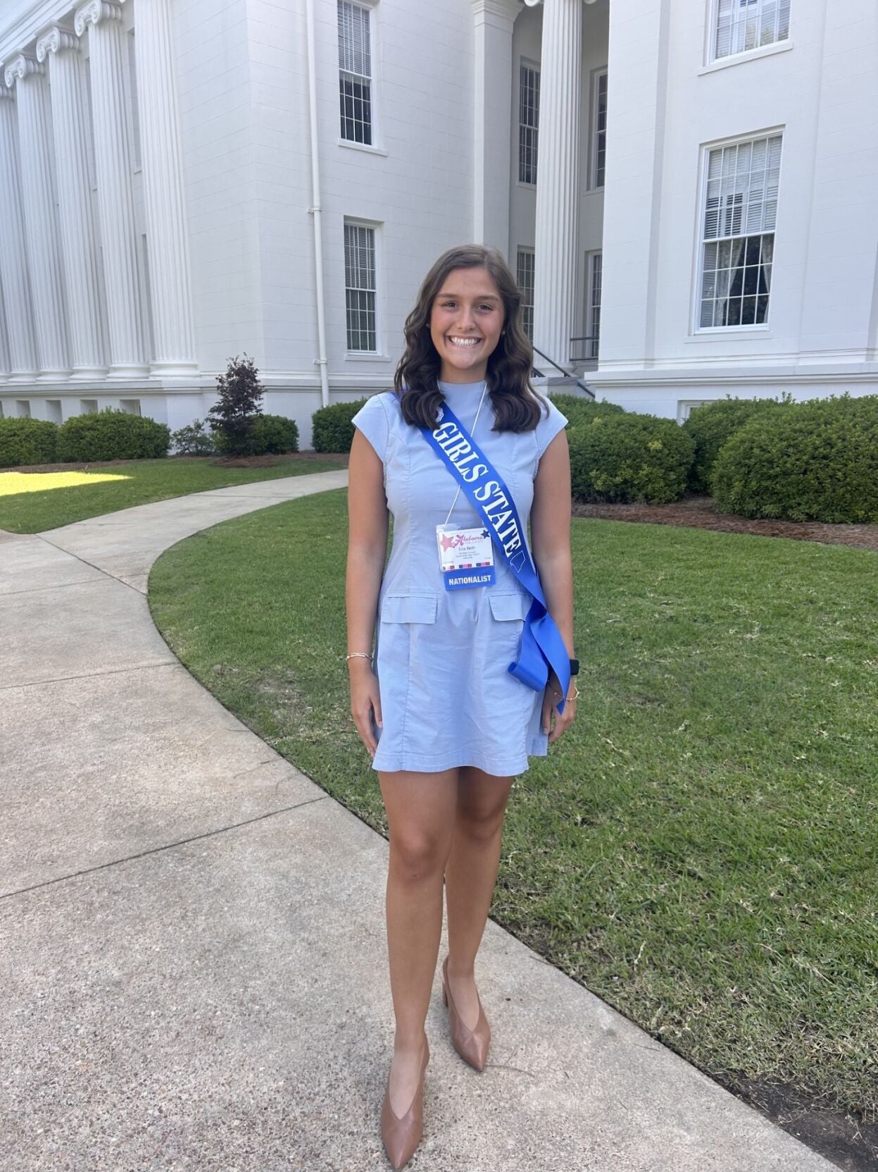 Ella Beth mayor at Girls State