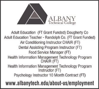 Air Conditioning Instructor Jobs in Albany, GA