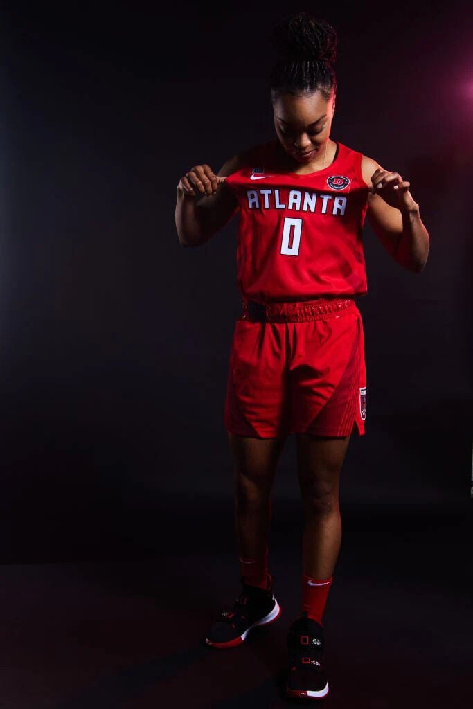 PHOTOS: Atlanta Dream unveil 3 new uniforms for the 2021 season