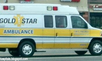 gold star ambulance logo