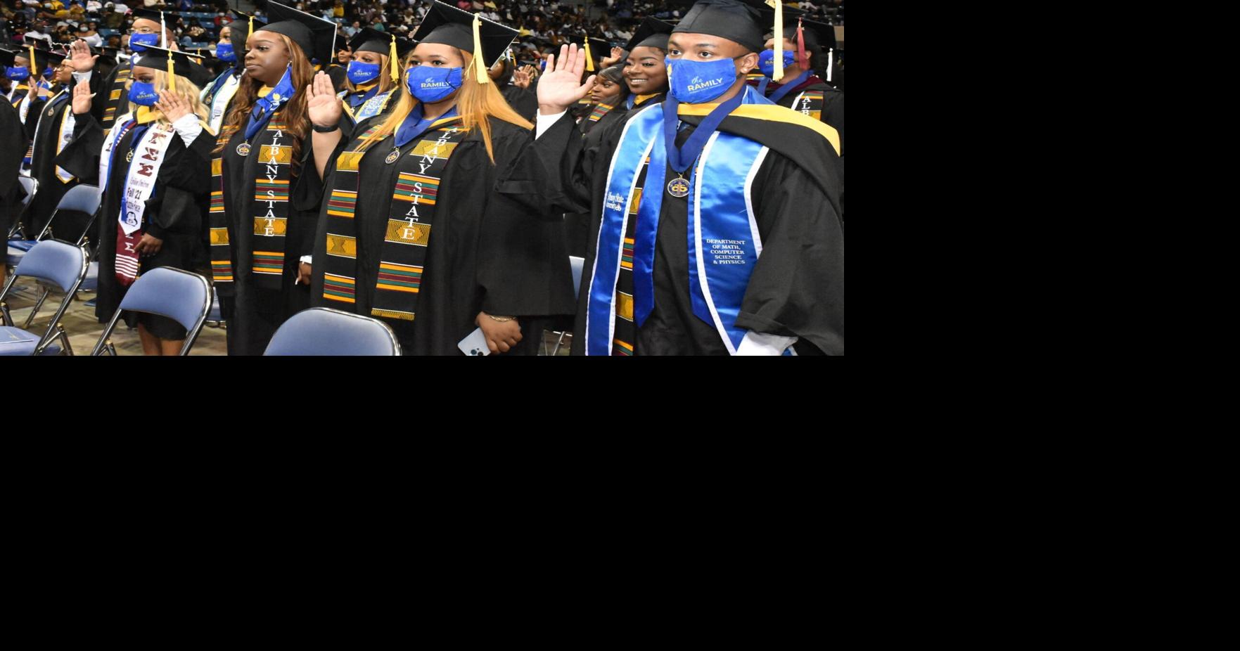 PHOTOS Albany State University Fall 2021 Commencement Slideshows