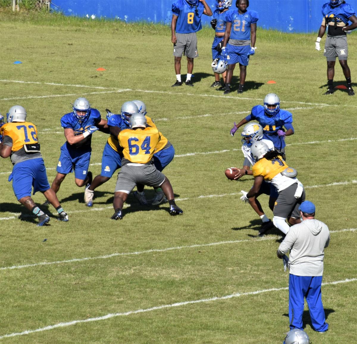 PHOTOS Albany State University football team spring practice