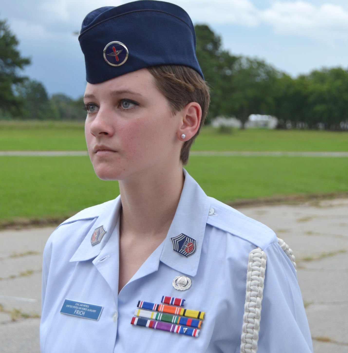 civil air patrol female blues uniform