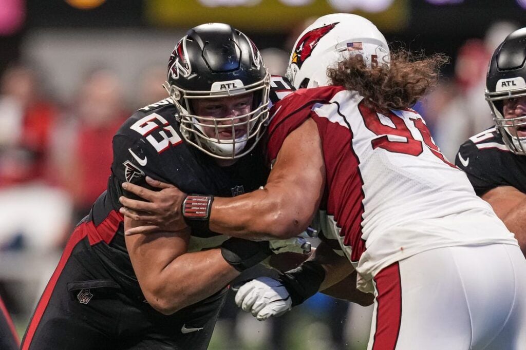 Falcons sign G Chris Lindstrom to massive deal, add TE, DT, Sports