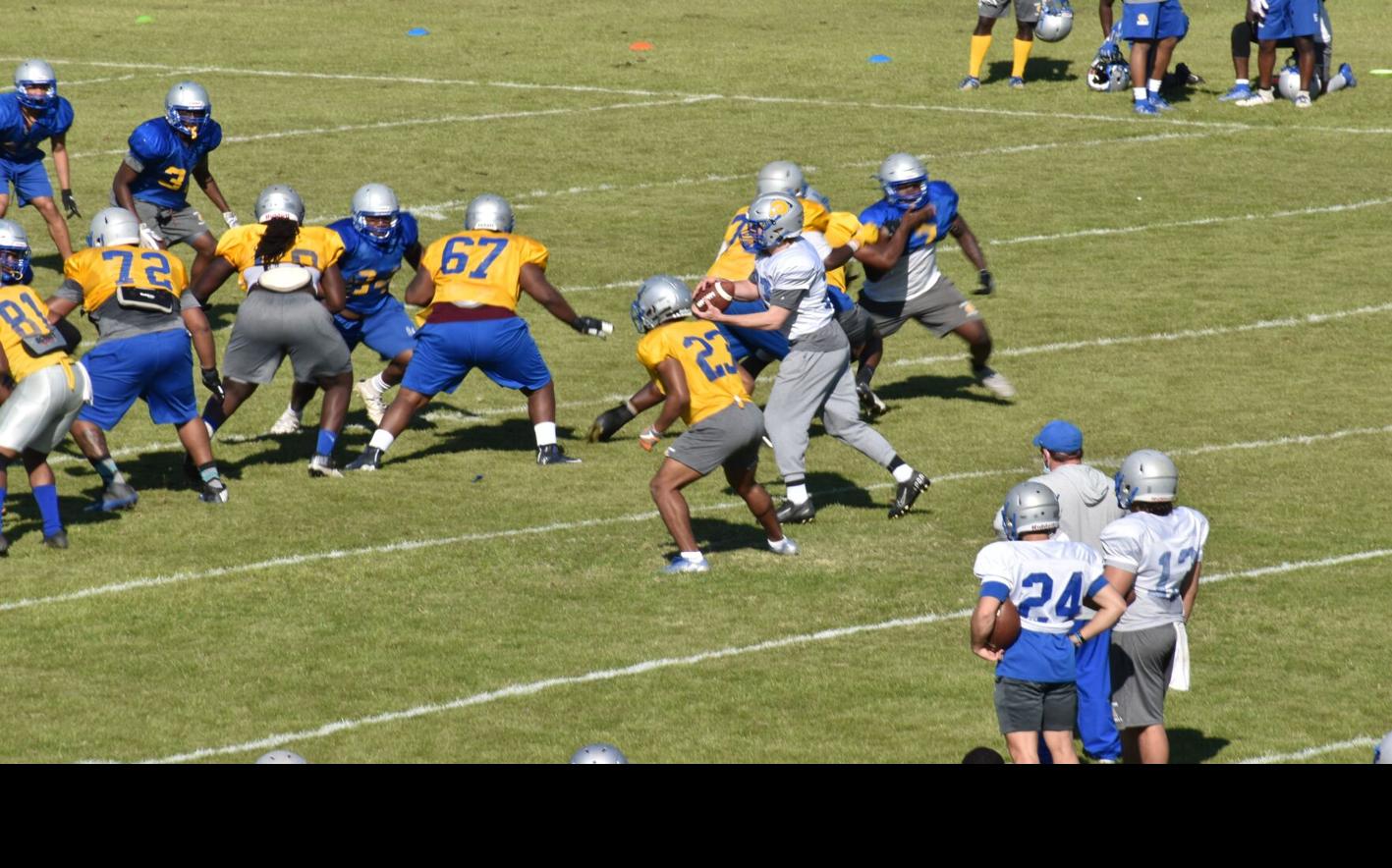 PHOTOS Albany State University football team spring practice