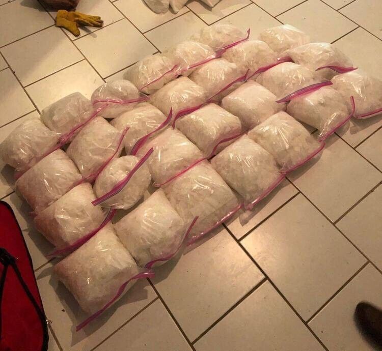 Four arrested in one of county's biggest drug busts with two kilos of meth  seized