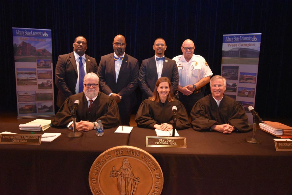 PHOTOS Court of Appeals holds special session at Albany State