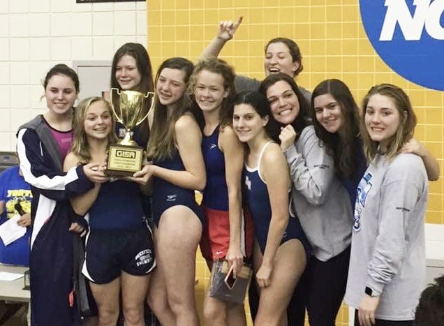 Deerfield-Windsor girls swimming team repeats as state champions ...