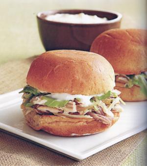 Slide these pork sandwiches into meal plans