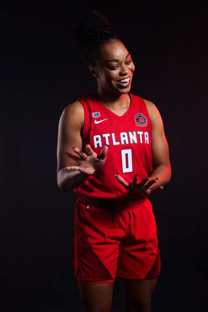 PHOTOS: Atlanta Dream unveil 3 new uniforms for the 2021 season