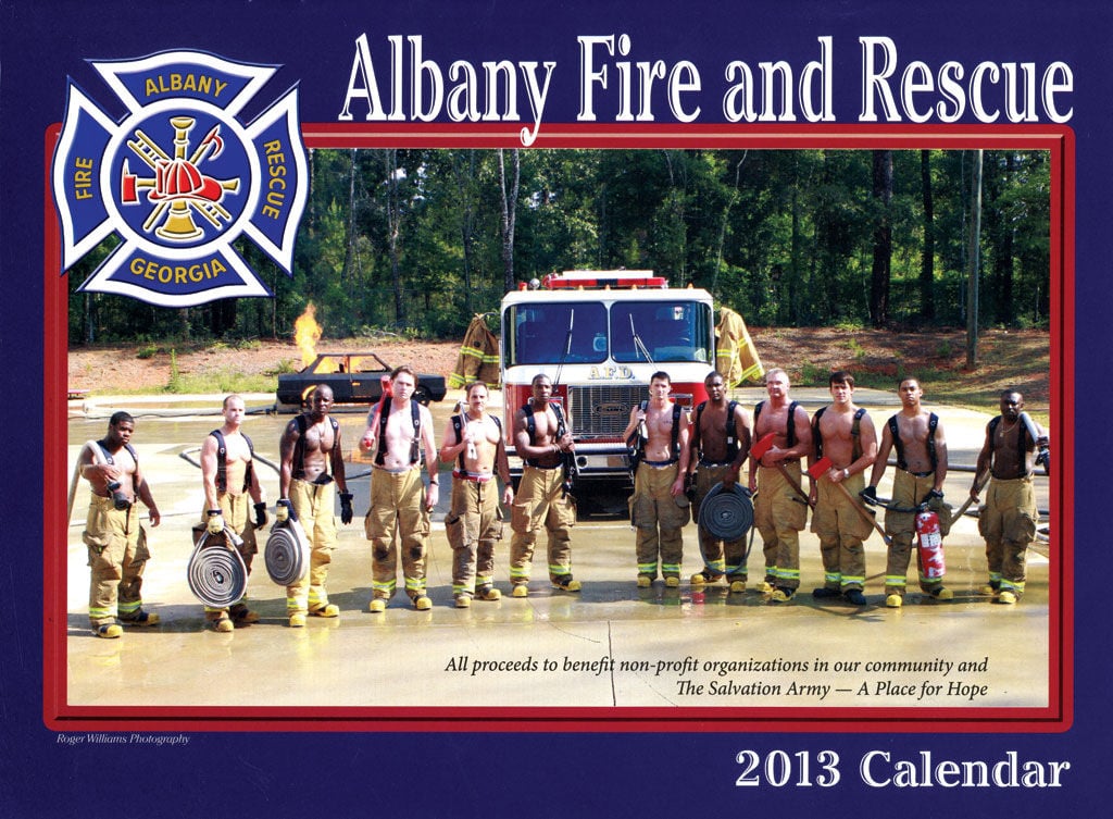 Albany Fire Department beefy calendars on sale News