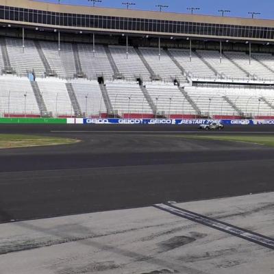 WATCH: NASCAR drivers test new Atlanta Motor Speedway surface