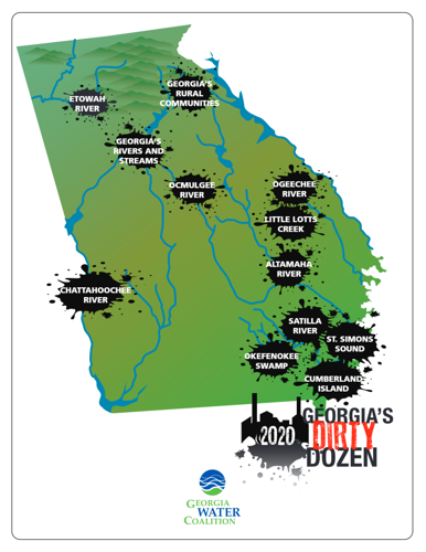 Georgia Water Coalition Names Its Dirty Dozen Features Albanyherald Com