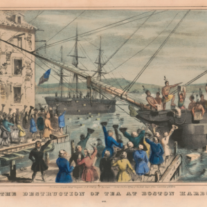 1773: The Boston Tea Party