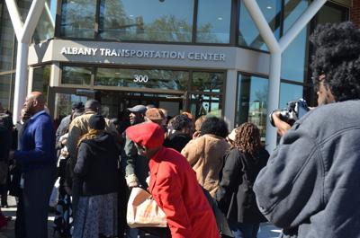 PHOTOS: Albany Transportation Center ribbon cutting brings out large crowd