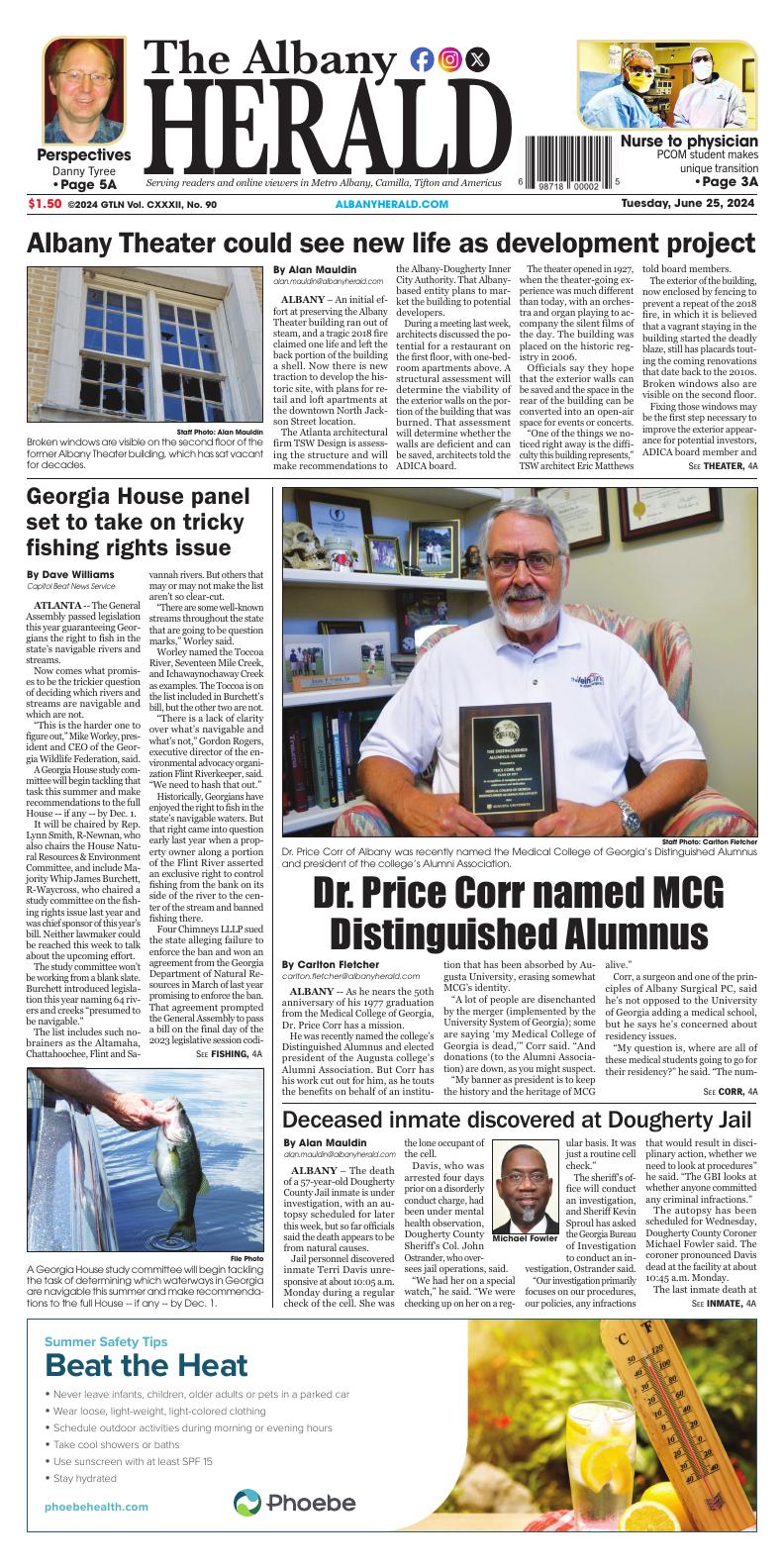 Page A02 | E-Edition | Albanyherald.com