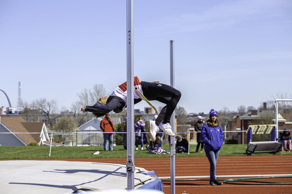 Track and field at Billiken Invitational April 7, 2018