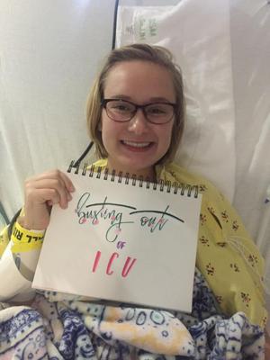 siue student survives two brain aneurysms now has new outlook on
