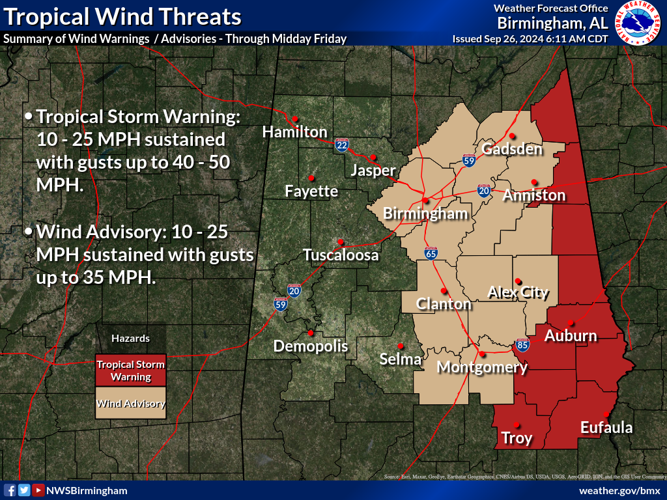 wind threat