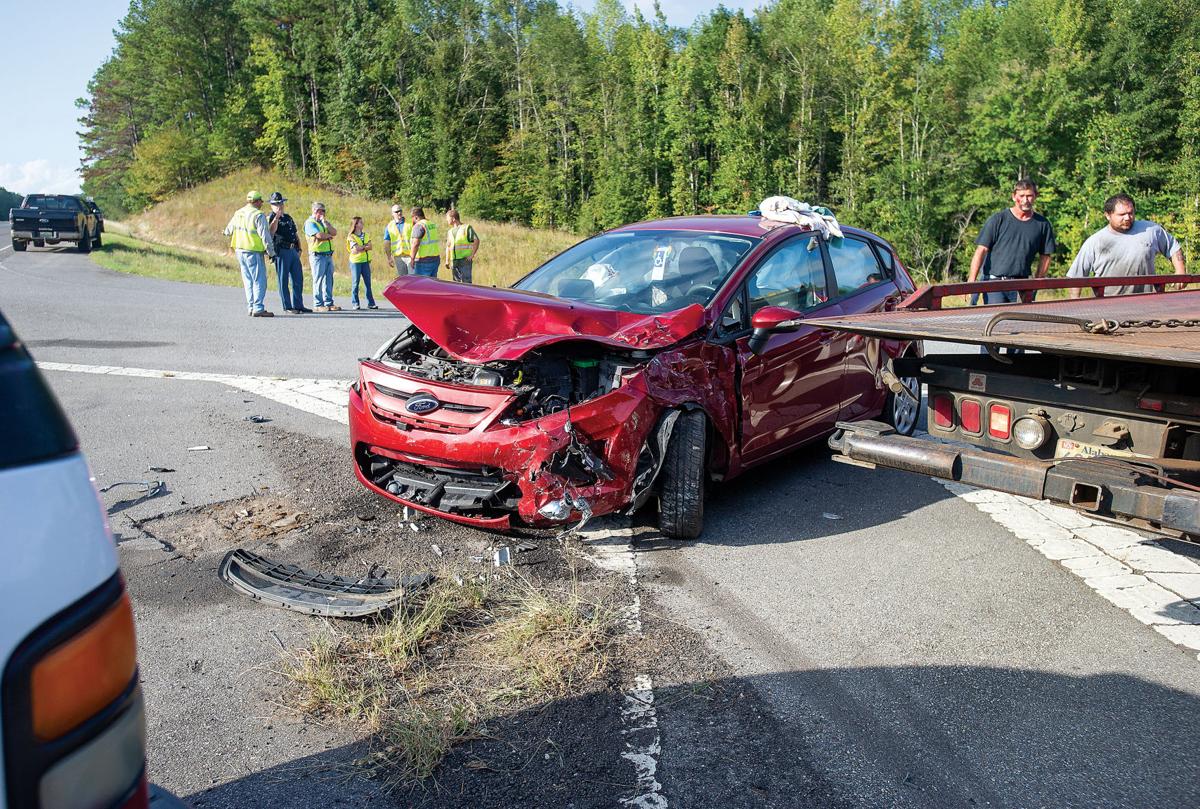 Photos One Flown For Injuries In 2 Car Wreck Multimedia
