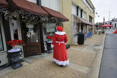 Holiday market and downtown Christmas