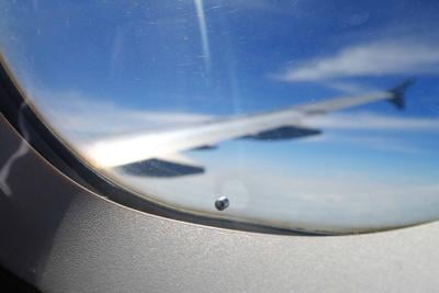 Breather,Hole,Between,Inner,And,Outer,Window,Of,Airplane,To