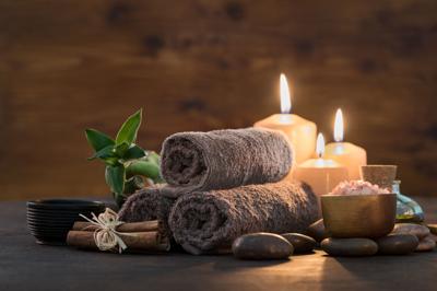 STOCK: relax and renew massage